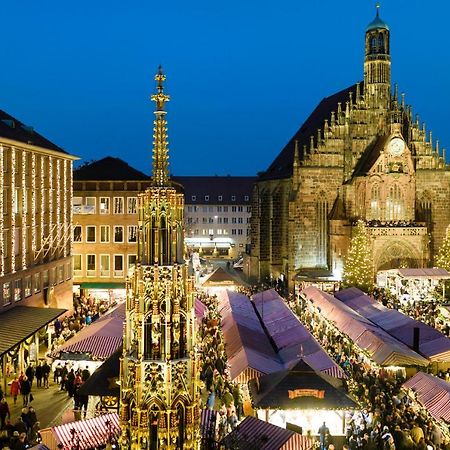 Burghotel Stammhaus Nuremberg Bagian luar foto
