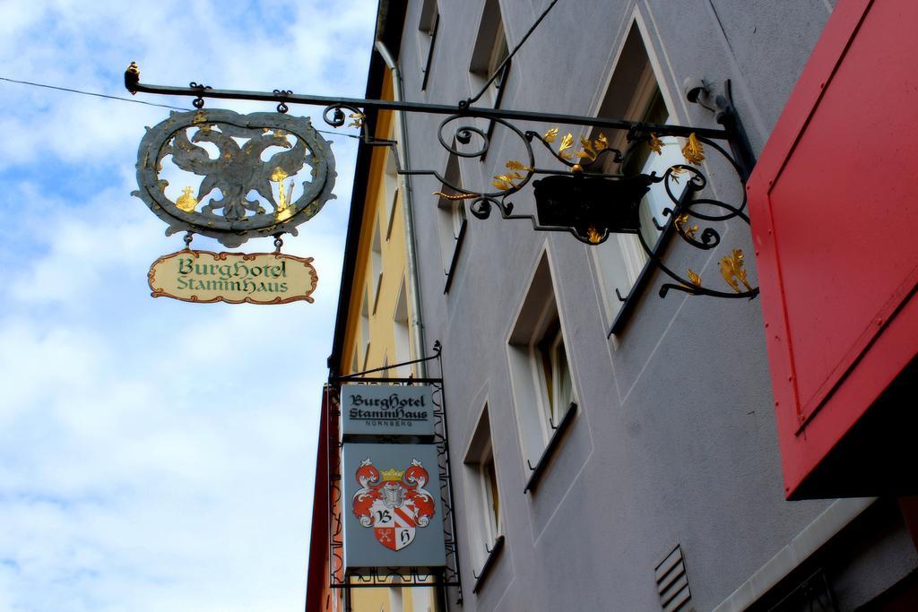 Burghotel Stammhaus Nuremberg Bagian luar foto
