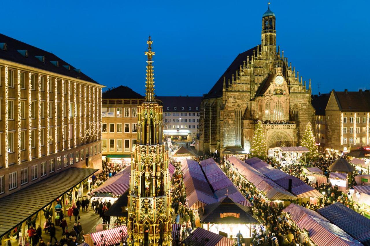 Burghotel Stammhaus Nuremberg Bagian luar foto